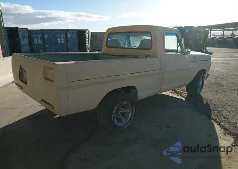 1969 Ford F100 z USA, uszkodzony, nr VIN F10YRF58684